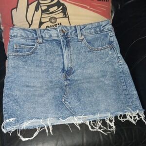 Wild Fable Blue High Waist Skirt